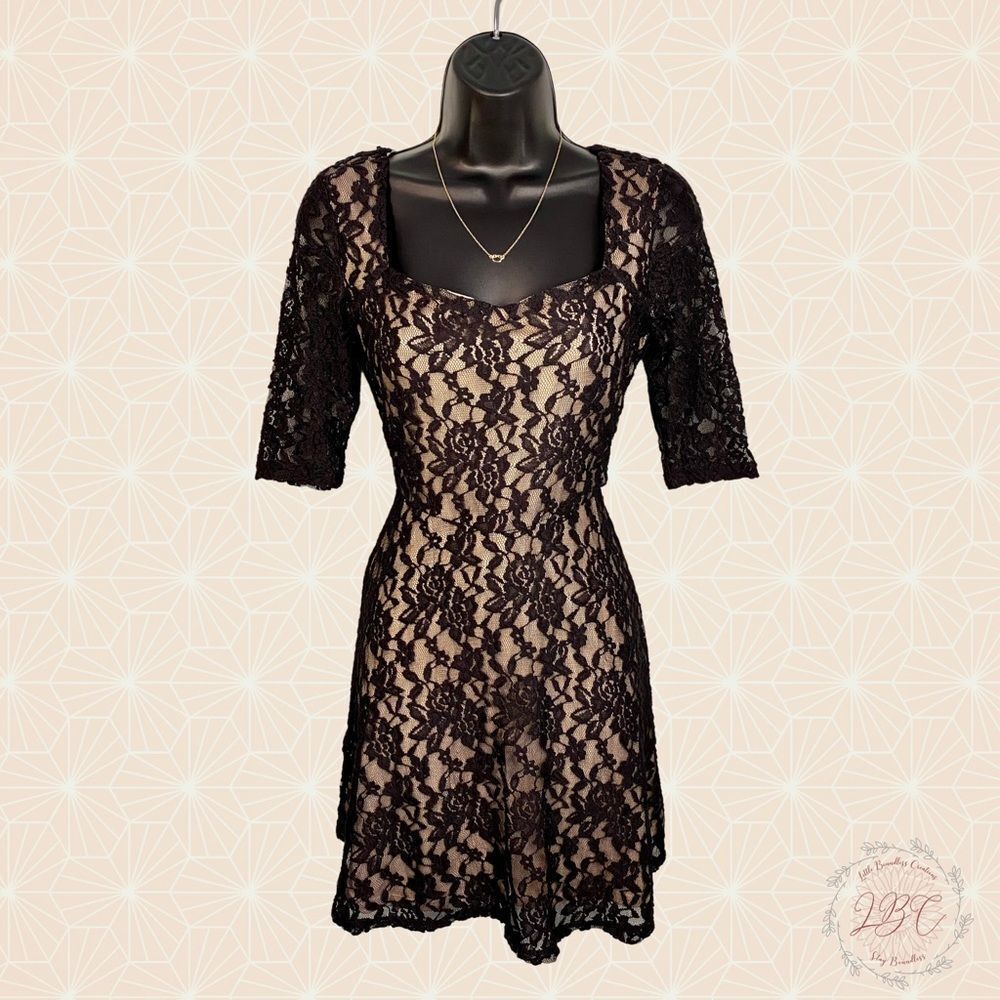 Floral Lace Dress  